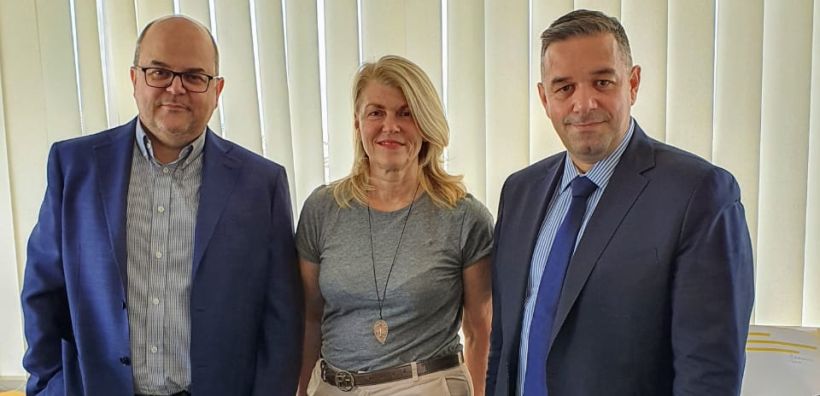 Τη σύνδεση της Στυλίδας στο δίκτυο φυσικού αερίου, ζητούν ο Θέμης Χειμάρας και η Βιργινία Στεργίου - Συνάντηση με τον CEO της ΔΕΔΑ 