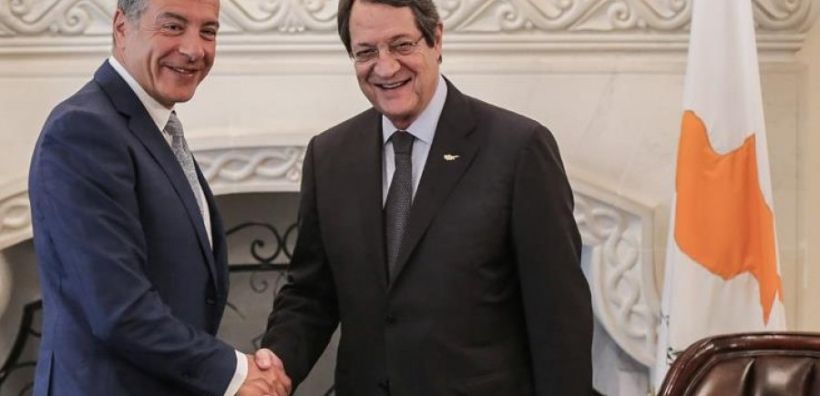 Για τα ενεργειακά και το Κυπριακό συζήτησαν Αναστασιάδης-Θεοδωράκης