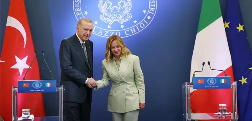 Ερντογάν από Ιταλία: Έτοιμοι να συνεργαστούμε στα ενεργειακά στη Μεσόγειο