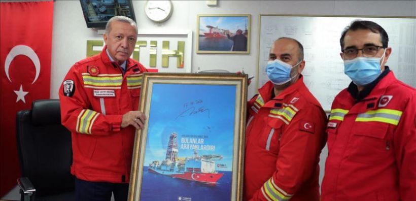 Ο Ερντογάν ανακοίνωσε ακόμα 135 δισ. κυβικά μέτρα φυσικό αέριο