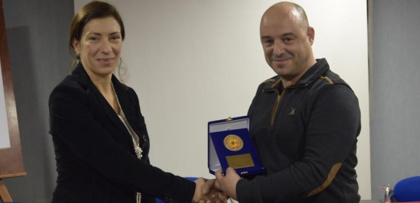 Η Πανελλήνια Ένωση Εθελοντών Πυροσβεστικού Σώματος τίμησε την Energean