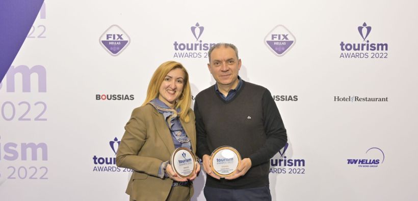 Βράβευση για το επαγγελματικό τμήμα της LG Electronics στα Tourism Awards 2022.