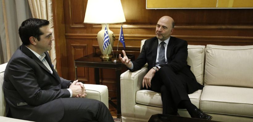 Τσίπρας - Μοσκοβισί: Πολύ κοντά σε συμφωνία για την ολοκλήρωση της β' αξιολόγησης