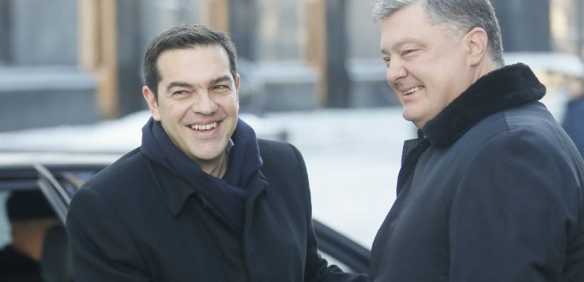 Ενέργεια, υποδομές και τουρισμός στη συνάντηση Τσίπρα - Ποροσένκο
