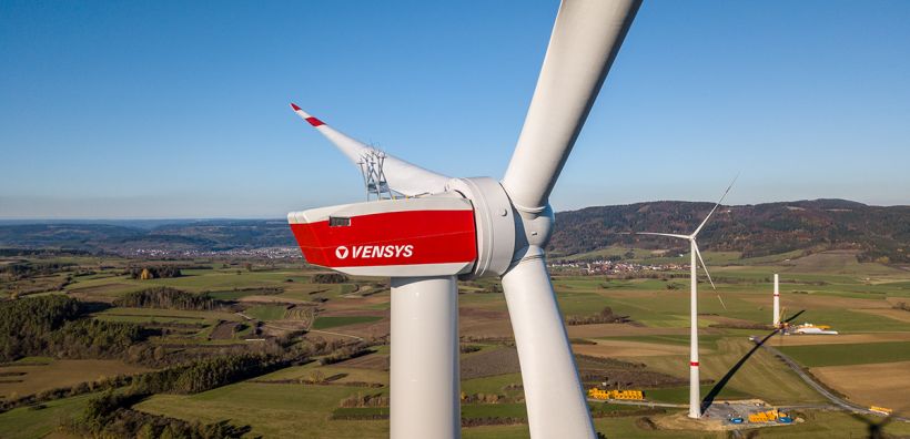 1η Παραγγελία για την VENSYS Energy AG στην Ελλάδα από την R ENERGY 1 Holding – 8.2MW στην Βοιωτία 