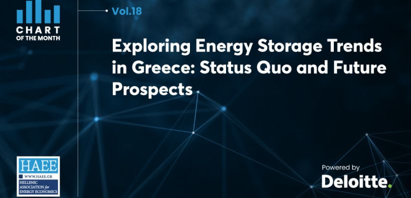 Οι τάσεις στην αποθήκευση ενέργειας της Ελλάδας στο επίκεντρο του νέου Chart of the Month της ΗΑΕΕ