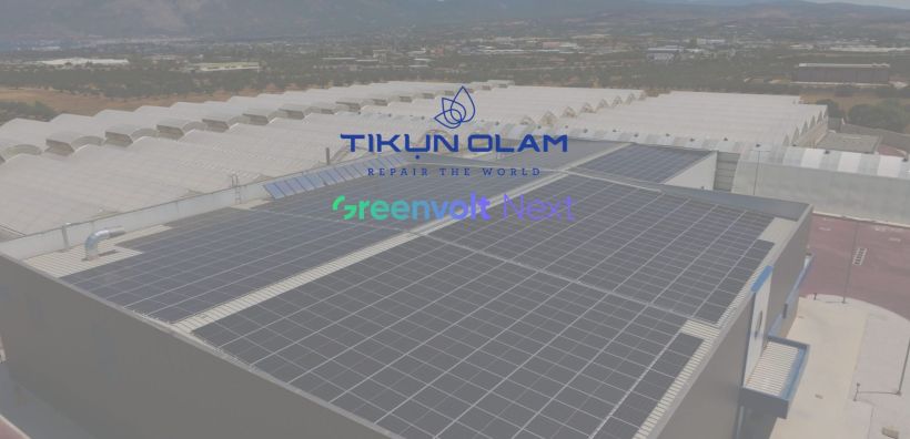Η Greenvolt Next οδηγεί τη μετάβαση της Tikun Olam Ελλάδος