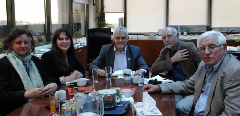 Συνάντηση Τσιρώνη με αντιπροσωπεία της Greece Solidarity Campaign για θέματα περιβάλλοντος