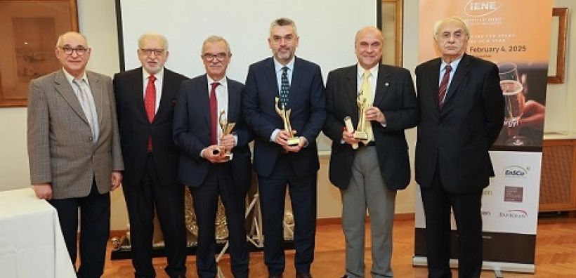 Σε τρεις προσωπικότητες του ενεργειακού τομέα απένειμε το ΙΕΝΕ τα βραβεία «Προμηθέας» για το 2025