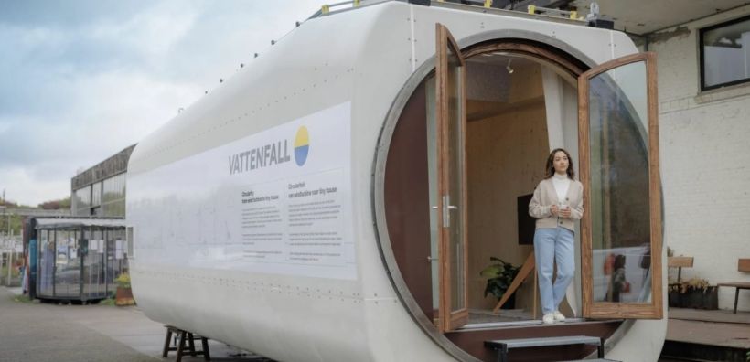 Vattenfall: Πώς μετέτρεψε ανεμογεννήτρια σε…μίνι σπίτι