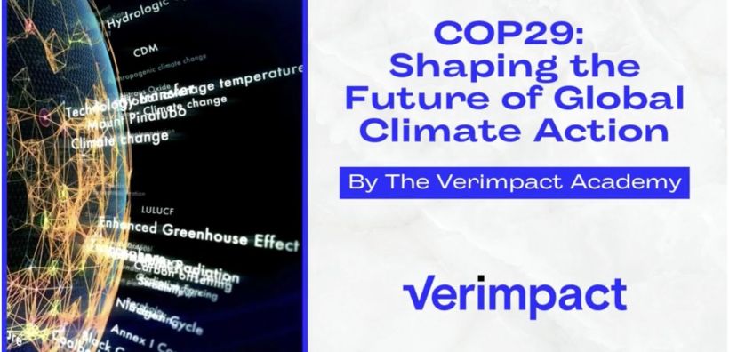 Νέο διαδικτυακό μάθημα για την COP29 του ΟΗΕ από την Verimpact Academy 