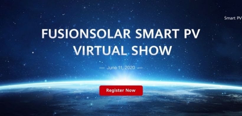 Η Huawei Παρουσιάζει το 1ο Smart PV Virtual Show στις 11 Ιουνίου 2020