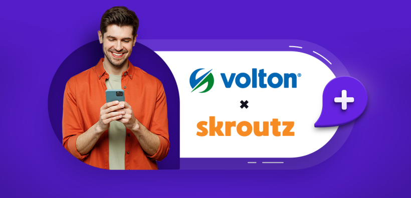 Νέα συνεργασία Volton - Skroutz: Μοναδική προσφορά στο ρεύμα, αποκλειστικά για Skroutz Plus μέλη