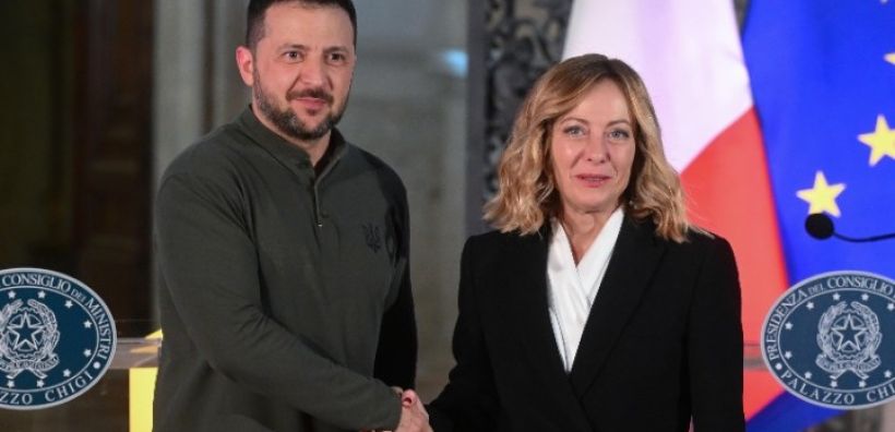 Συνάντηση Μελόνι-Ζελένσκι στη Ρώμη - Στην ιταλική πρωτεύουσα η επόμενη Διάσκεψη για την Ανοικοδόμηση της Ουκρανίας