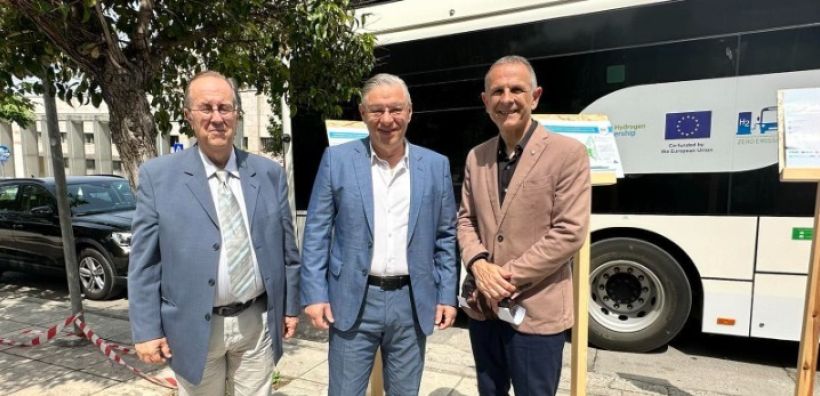 Στους δρόμους της Θεσσαλονίκης το αστικό λεωφορείο υδρογόνου