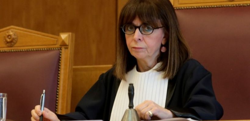 Με 261 ψήφους Πρόεδρος της Δημοκρατίας η Αικ. Σακελλαροπούλου