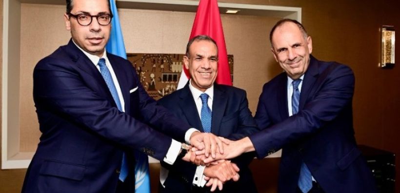 Τριμερής συνάντηση Υπουργών Εξωτερικών Ελλάδας-Αιγύπτου-Κύπρου, συζήτησαν για GREGY