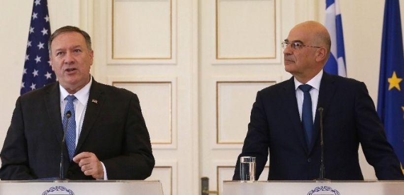 Συνάντηση Δένδια-Πομπέο στη Θεσσαλονίκη και συζήτηση στρογγυλής τραπέζης για την ενέργεια