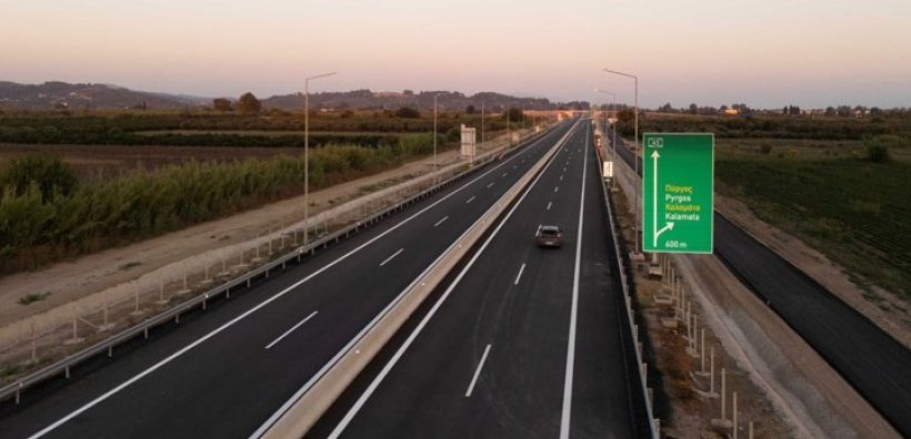 Ο πρωθυπουργός εγκαινιάζει σήμερα τα 65 χλμ του νέου αυτοκινητόδρομου Πατρών - Πύργου
