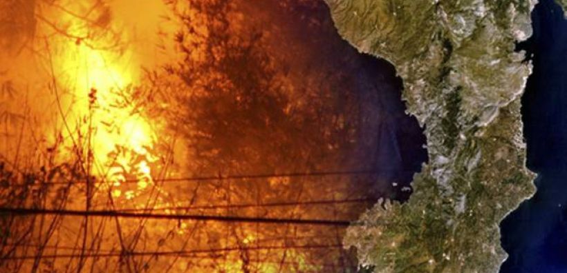 Χίος: Η επόμενη μέρα της καταστροφικής πυρκαγιάς  