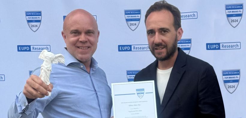 Η ZILLION τιμάται με το βραβείο Top Brand© PV EPC Greece 2024