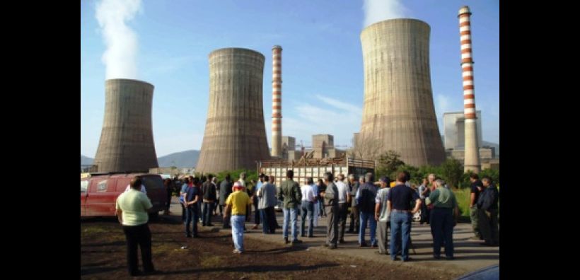 Μεγάλη πυρκαγιά στον ΑΗΣ Πτολεμαΐδας