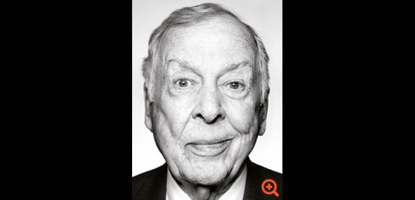 T. Boone Pickens: Αγωνιώ να δω τι θα φέρει η επόμενη 10ετία κι ας διανύω το "τελευταίο τρίμηνο"