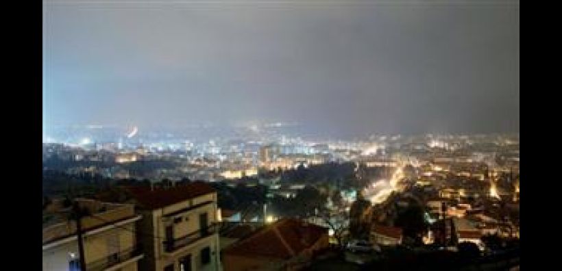 Η αιθαλομίχλη «πνίγει» τη δυτική Θεσσαλονίκη