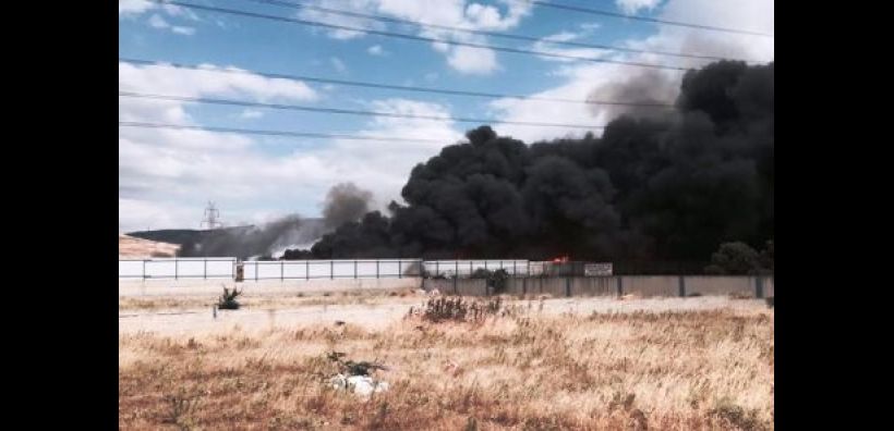 Η επόμενη ημέρα της πυρκαγιάς στον Ασπρόπυργο