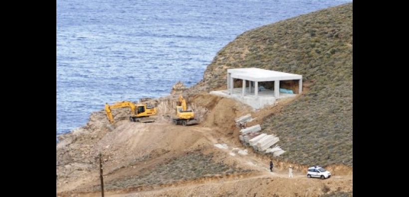 Ξεκινούν κατεδαφίσεις στα αυθαίρετα της Μυκόνου
