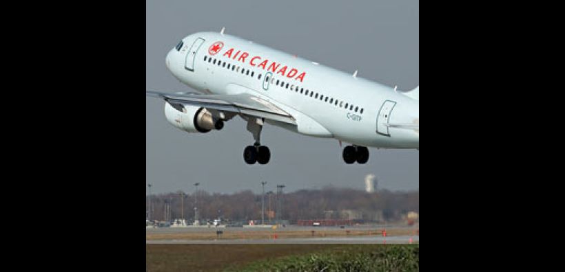 Ένα A319 στον αέρα με τηγανόλαδο