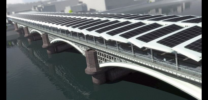 Στο Λονδίνο η μεγαλύτερη ηλιακή γέφυρα παγκοσμίως