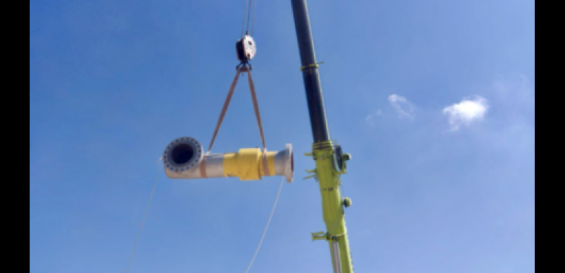 Energean: Τοποθετήθηκε το τελευταίο κομμάτι του χερσαίου αγωγού του κοιτάσματος Καρίς
