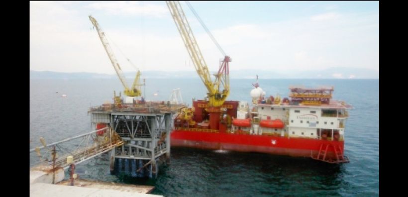Energean: Πραγματικότητα ο Νέος Πρίνος - Η εξέδρα Alpha πριν και μετά το rig up