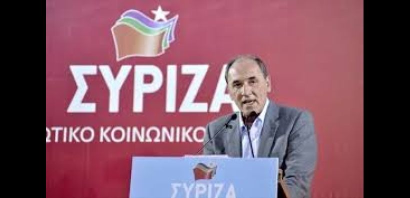 Σε εκδήλωση της ΝΕ Χανίων του ΣΥΡΙΖΑ θα μιλήσει την Κυριακή ο Σταθάκης