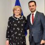 Συνάντηση Χαρίτση-Κρέτσου στις Βρυξέλλες - Στενότερη συνεργασία στη διαχείριση απορριμμάτων