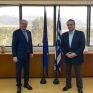 Συνάντηση Κ. Χατζηδάκη με τον πρόεδρο του ΕΒΕΑ Κ. Μίχαλο για τη μελέτη «Επιχειρηματική Χωροθεσία και Χρήσεις Γης»