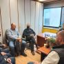 Συνάντηση Μ. Ζαμπάρα με εργαζόμενους στα ΕΛΠΕ με αφορμή των πιθανολογούμενη πώληση μετοχών του δημοσίου