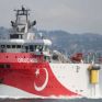 Δυτικά της Καλολίμνου πλέει το τουρκικό ερευνητικό πλοίο Oruc Reis
