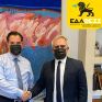 Συνάντηση Γεωργιάδη - Μπακούρα: Η ενεργειακή μετάβαση περνάει μέσα από τα αποδοτικά επενδυτικά εργαλεία που θεσμοθετεί η κυβέρνηση