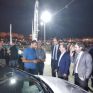 Ο Γ.Γ. Χωροταξίας και Αστικού Περιβάλλοντος, Ευθύμιος Μπακογιάννης, στην παρουσίαση του πρώτου ηλεκτρικού λεωφορείου στο Ρέθυμνο