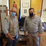 Η καταγραφή των υδρογεωτρήσεων και η αξιοποίηση της γεωθερμίας στη συνάντηση κλιμακίου της Ε.Α.Γ.Μ.Ε με το Δήμαρχο Σαμοθράκης