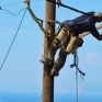 Με ελικόπτερο μεταφέρθηκαν εναερίτες για αποκατάσταση βλαβών στο δίκτυο του ΔΕΔΔΗΕ στα Χανιά