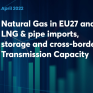Chart of the month: Δυναμικότητα LNG, αποθήκευσης και αγωγών στην Ευρώπη εν μέσω της προσπάθειας απεξάρτησης από το ρωσικό αέριο