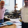 Επίσκεψη Γιώργου Ξυλούρη στον ΔΕΔΔΗΕ Ηρακλείου
