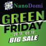 ΚΑΙ φέτος στην NanoDomi η BLACK FRIDAY γίνεται GREEN