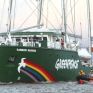 Στο λιμάνι της Ρόδου βρίσκεται το Rainbow Warrior της Greenpeace