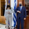 Συνάντηση Χατζηδάκη με Πηλείδου στα πλαίσια της τριμερούς - Στήριξη για Euroasia και EastMed