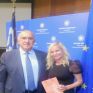 Η ηλεκτροκίνηση στο επίκεντρο της συνάντησης του Υφυπουργού Μεταφορών Μ. Παπαδόπουλου με τη Σλοβάκα ομόλογό του, Katarina Brunckova