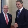 Ενεργειακές αμερικανικές επενδύσεις στο επίκεντρο της συνάντησης Μητσοτάκη με Ρος - Συνάντηση και με Κοπελούζο